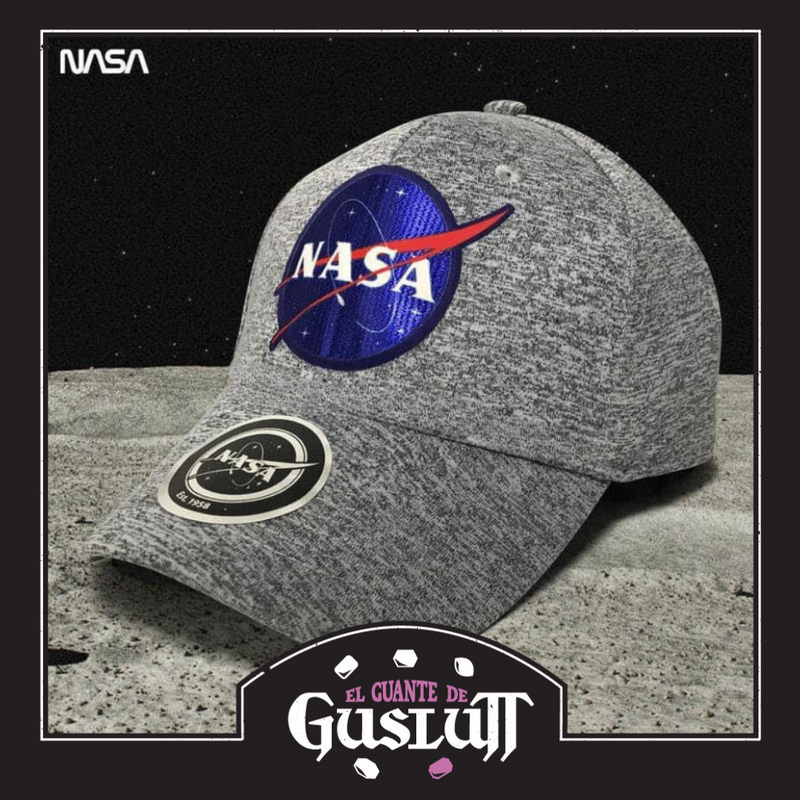 Gorra Logo NASA Gris Jaspe