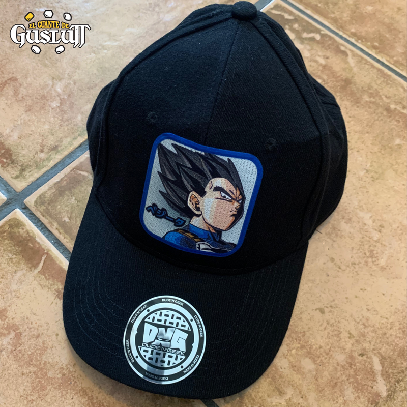 Gorra Dragon Ball Super Vegeta Negra