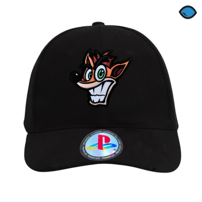 Gorra PlayStation Crash Bandicoot Negra