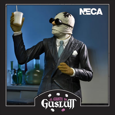 Figura NECA Universal Monsters Invisible Man Versión Ultimate