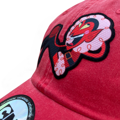 Gorra Cartoon Network The Powerpuff Girls Him Roja Tipo Deslavada