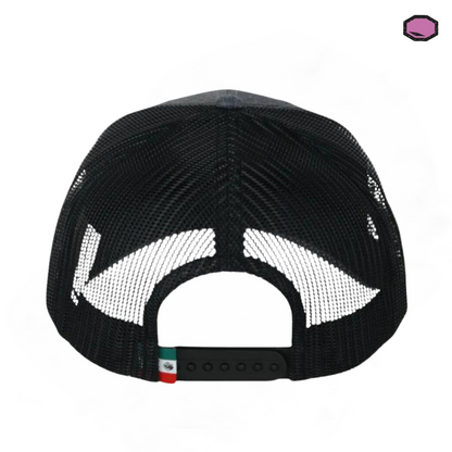 Gorra Friday the 13th “Jason Voorhees” Gris-Negra Premium Trucker