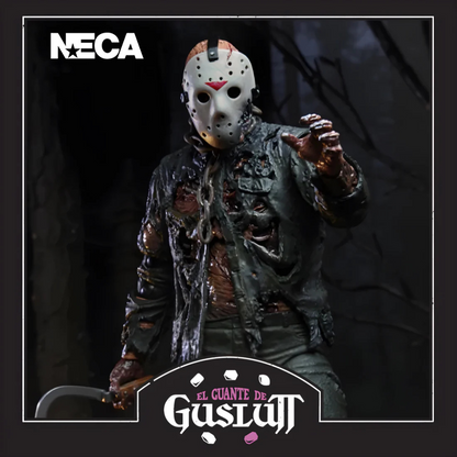Figura NECA Friday the 13th The New Blood Jason Voorhees Part VII Versión Ultimate