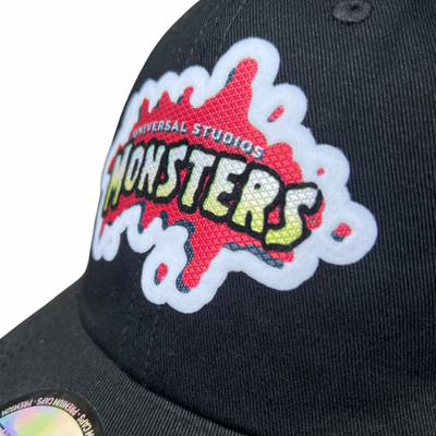 Gorra Universal Monsters Logo Negra