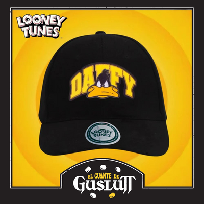 Gorra Looney Tunes Daffy Duck Negra