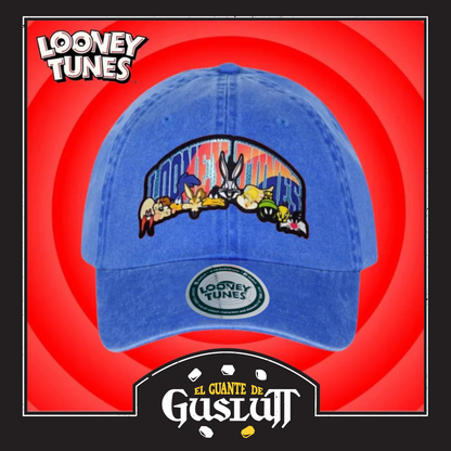 Gorra Looney Tunes “That’s all folks” Azul Royal Vintage