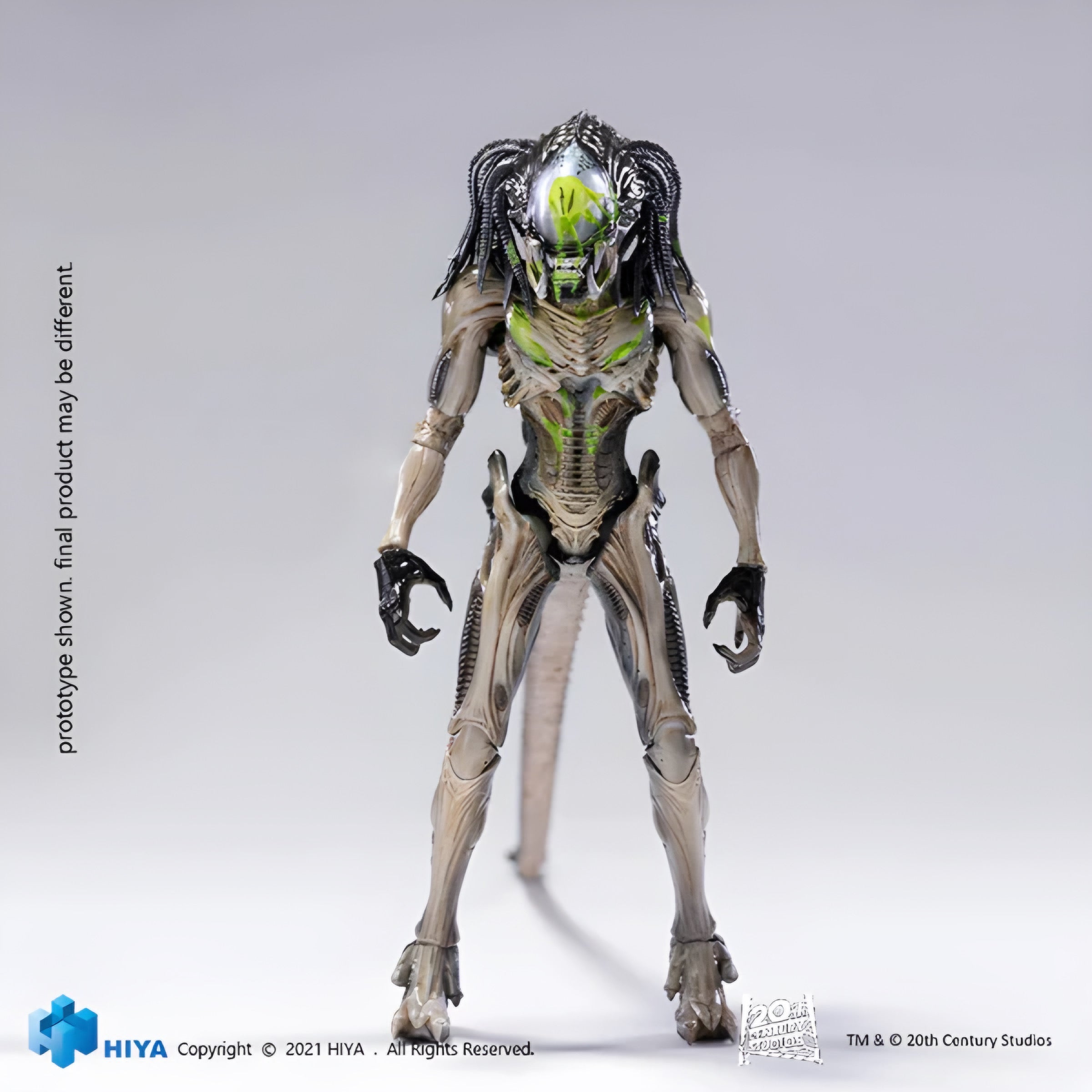 Figura Hiya Toys Predalien (Battle Damage) PX Previews Exclusive Escala 1/18