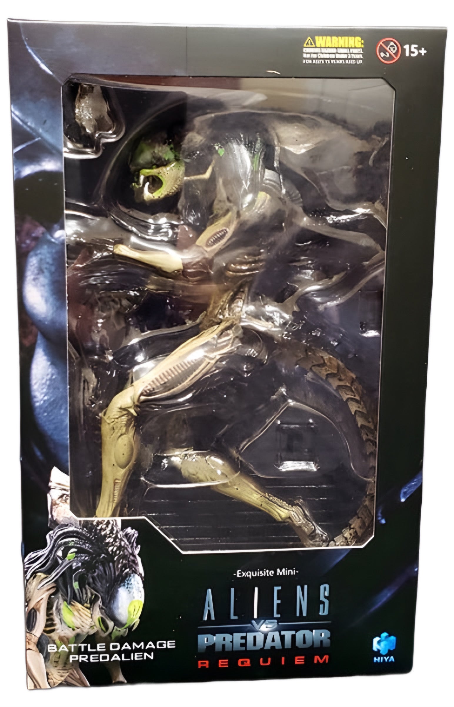 Figura Hiya Toys Predalien (Battle Damage) PX Previews Exclusive Escala 1/18
