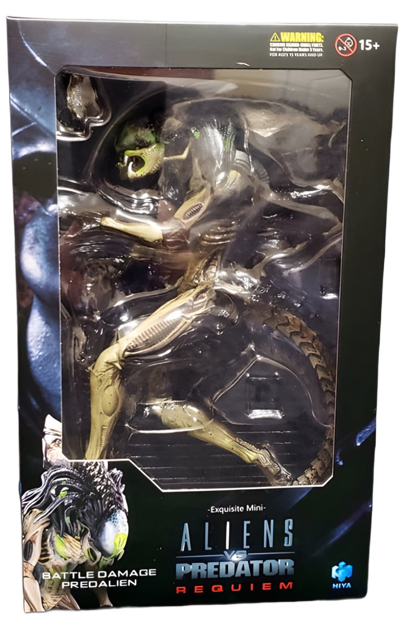 Hiya Toys Aliens vs Predator Requiem Predalien (Battle Damaged) PX Exclusive