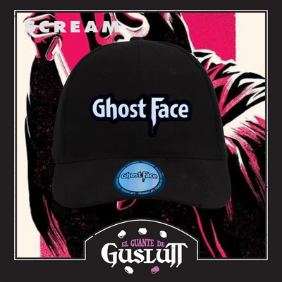 Gorra Scream Logo Ghostface Negra