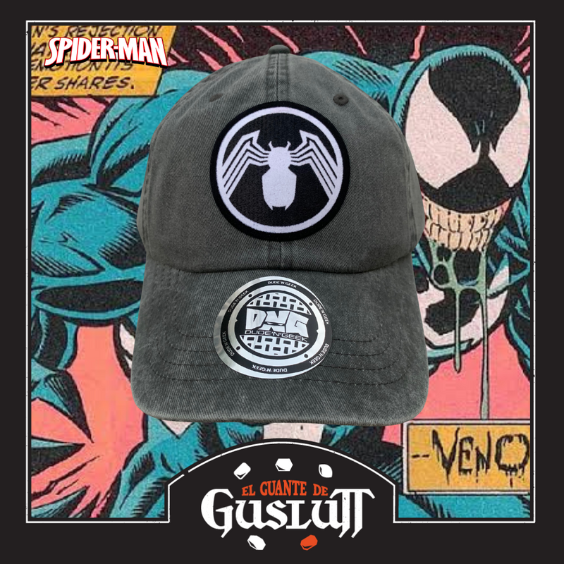Gorra Spiderman “Venom” Gris Vintage
