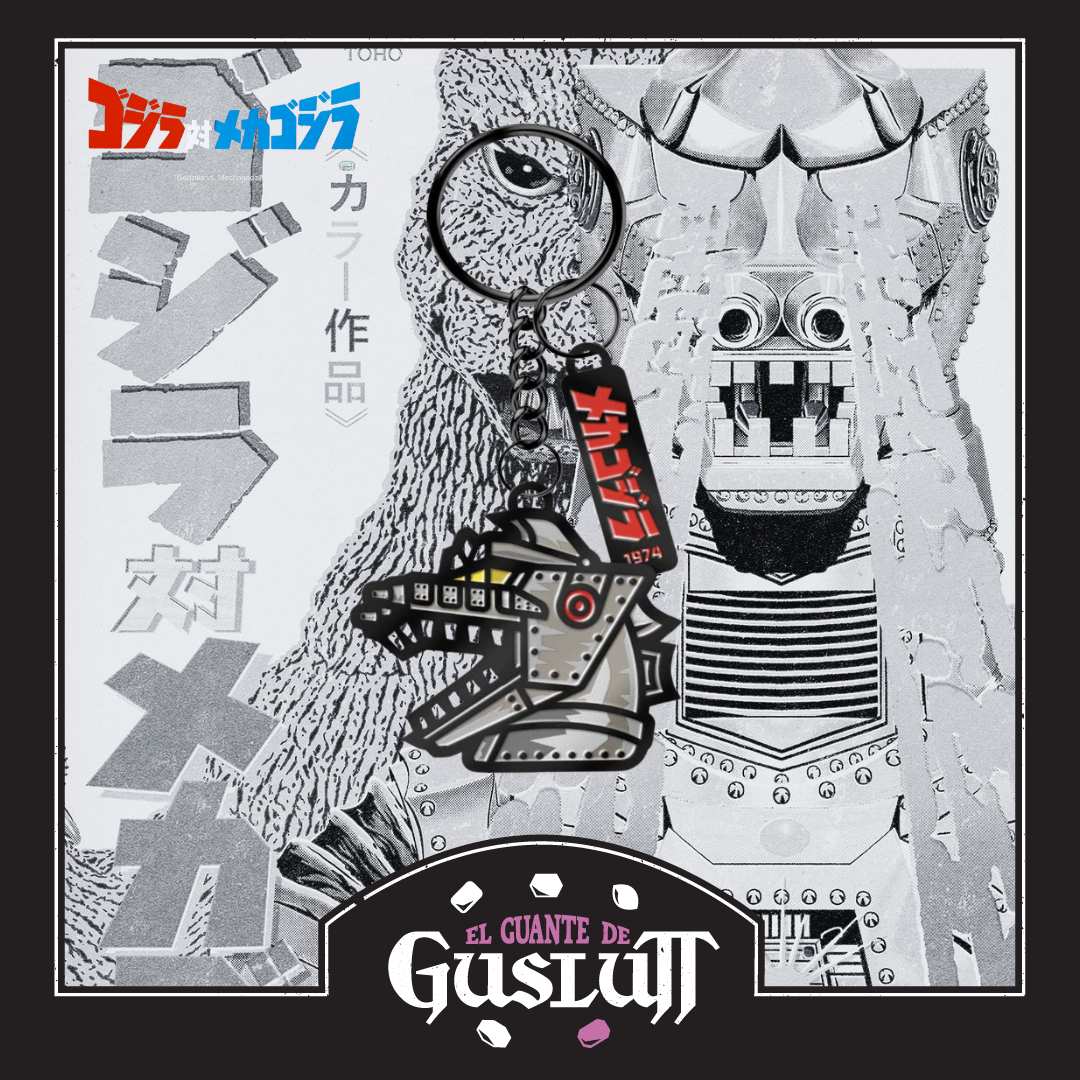 Llavero Mechagodzilla Metálico Edición Limitada