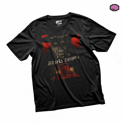 Playera Jeepers Creepers What’s Eating you? Negra