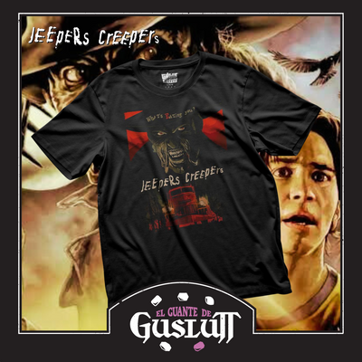 Playera Jeepers Creepers What’s Eating you? Negra