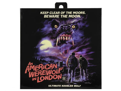 Figura NECA An American Werewolf in London Kessler Wolf Versión Ultimate