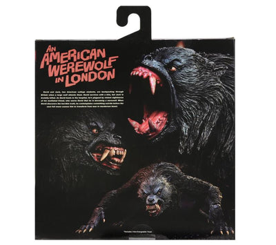 Figura NECA An American Werewolf in London Kessler Wolf Versión Ultimate