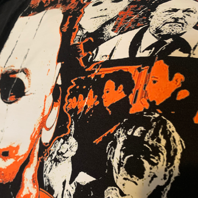 Playera Halloween 4 He’s back Negra