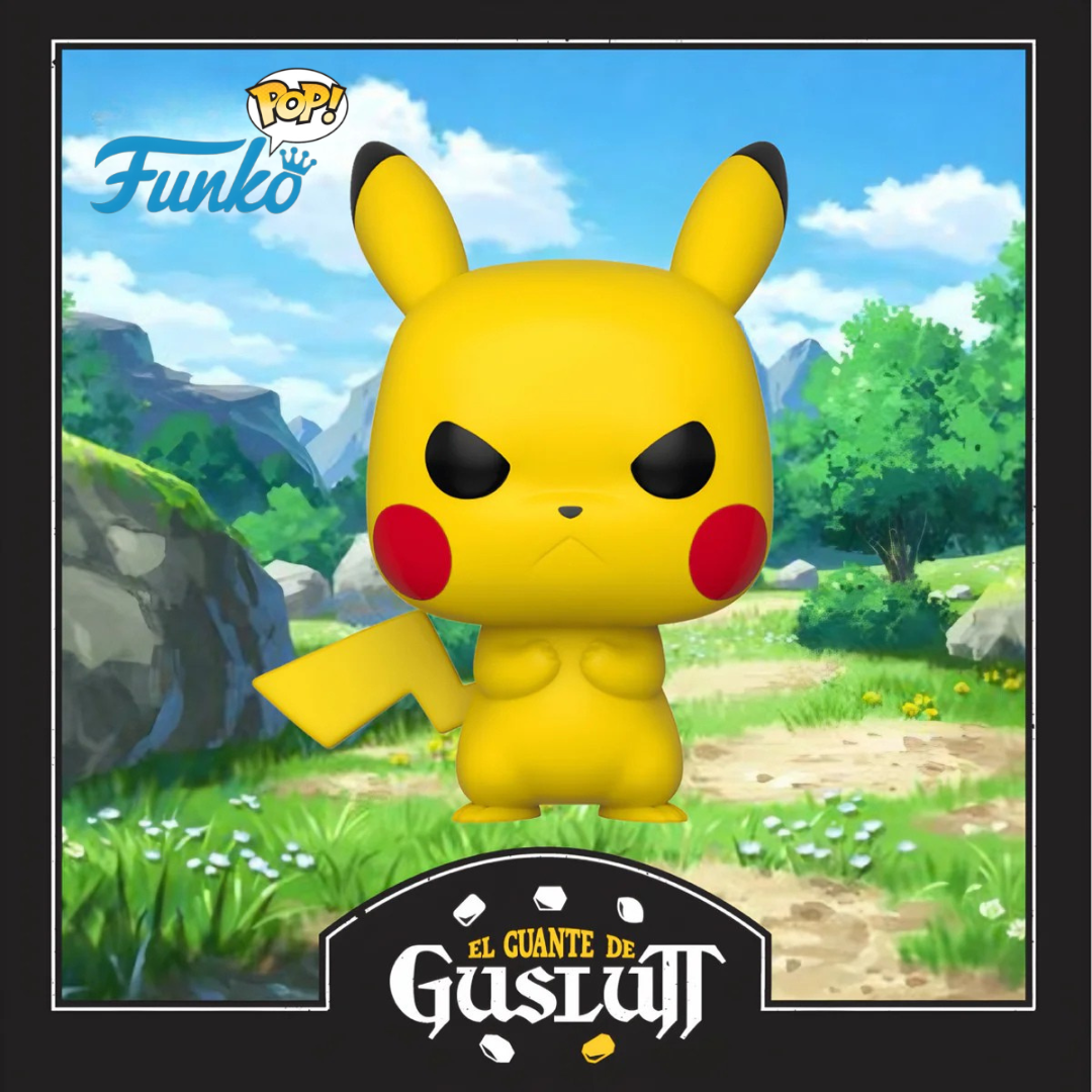 Figura Funko Pop Pokémon Mad Pikachu