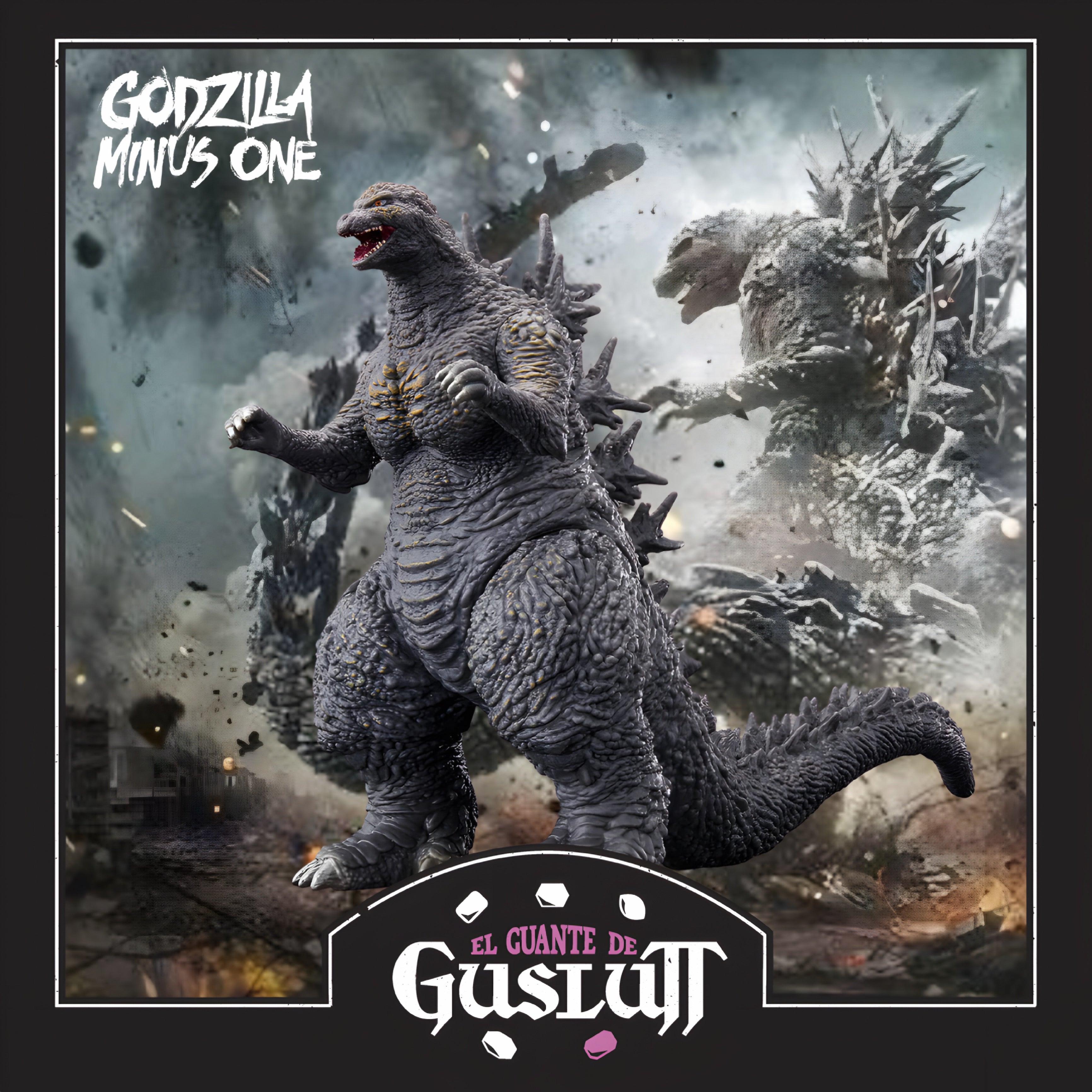 Figura de Vinilo Suave Bandai Namco Godzilla Movie Monster Series Godzilla Minus One Escala 1:10