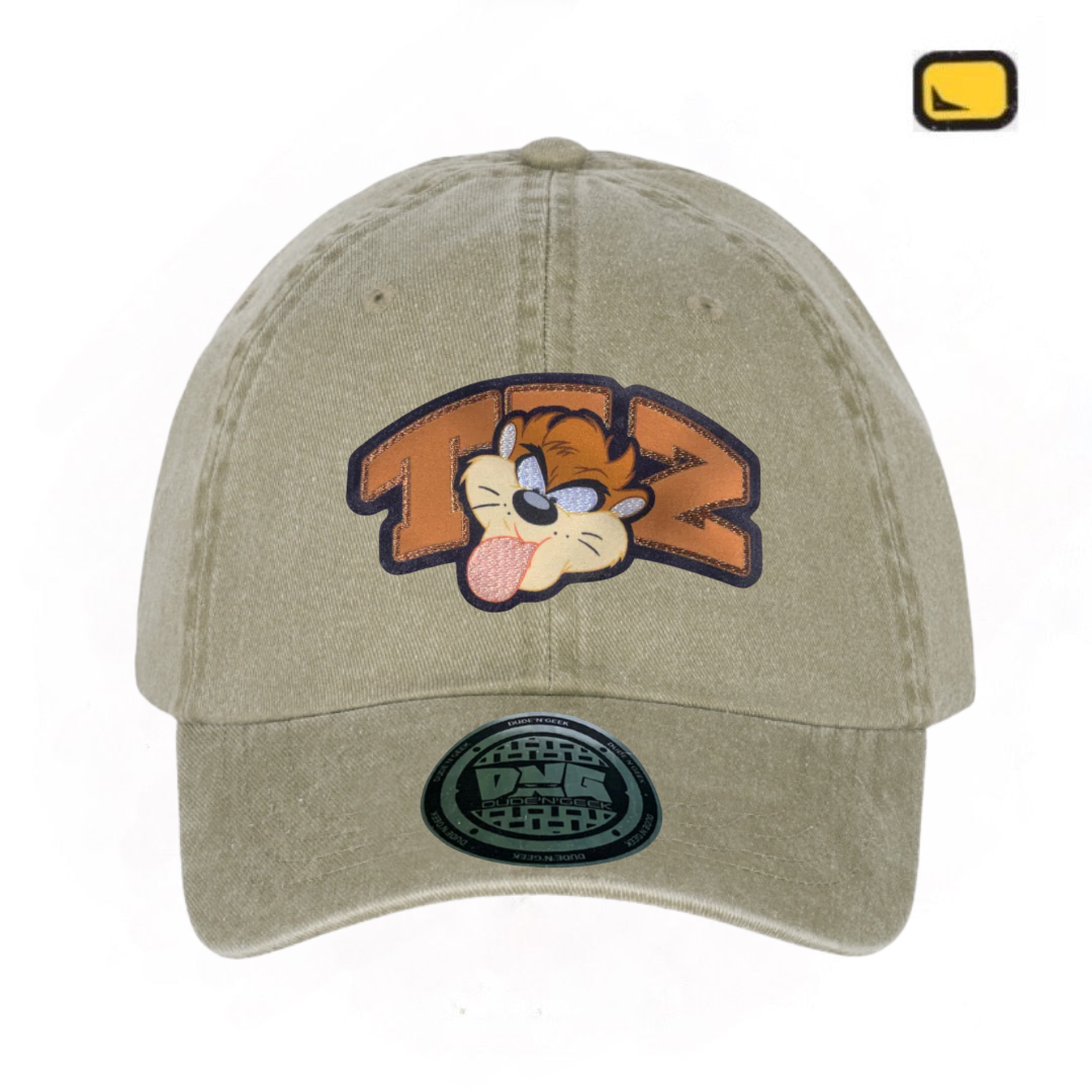 Gorra Looney Tunes “Taz” Beige Vintage