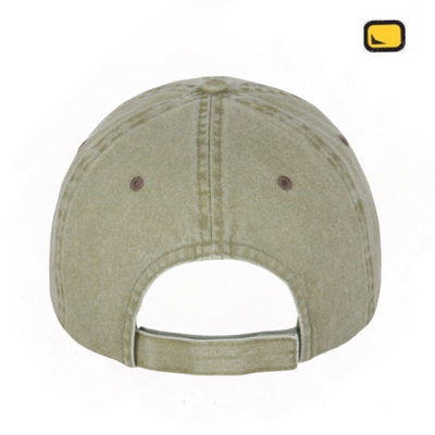 Gorra Looney Tunes Wile E. Coyote Beige/Café Tipo Deslavada