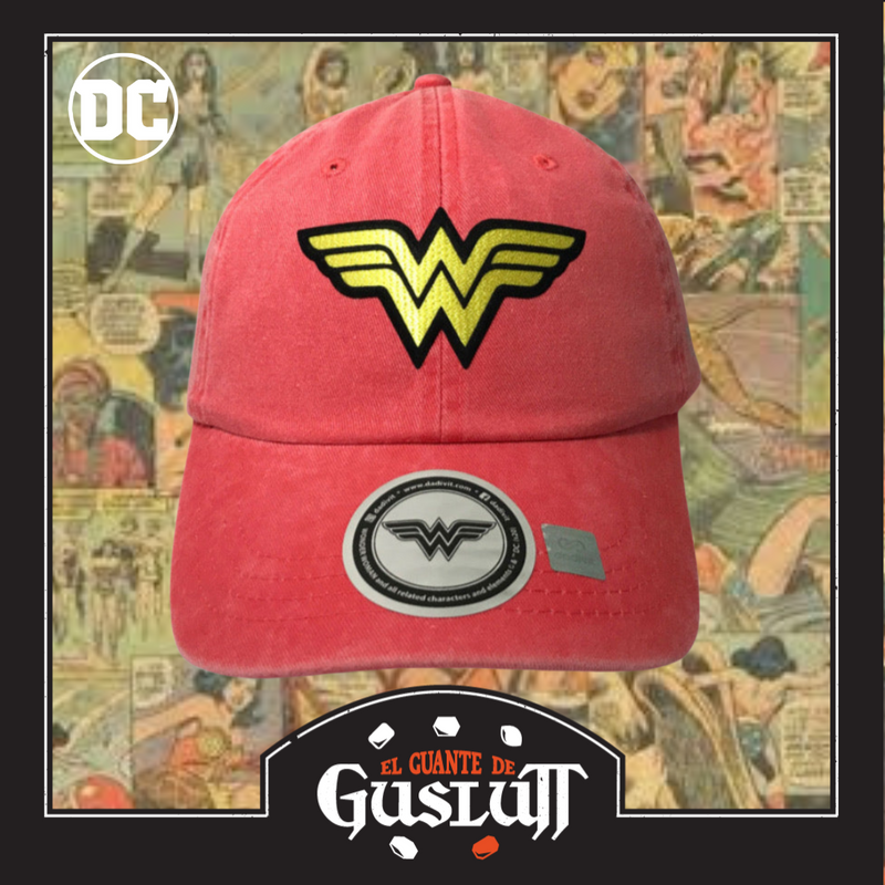 Gorra Wonder Woman Coral Vintage