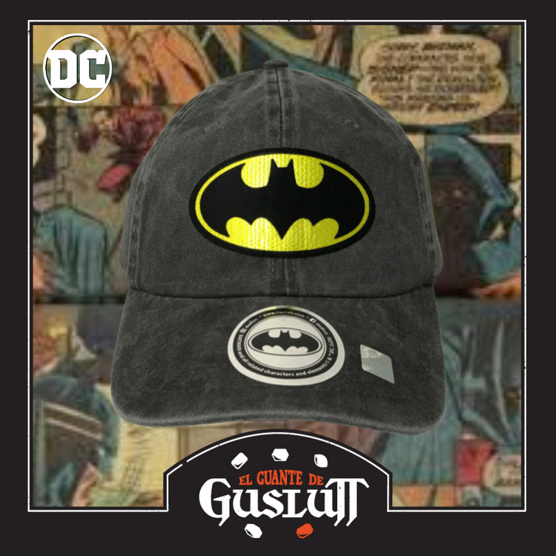 Gorra Batman Gris Vintage