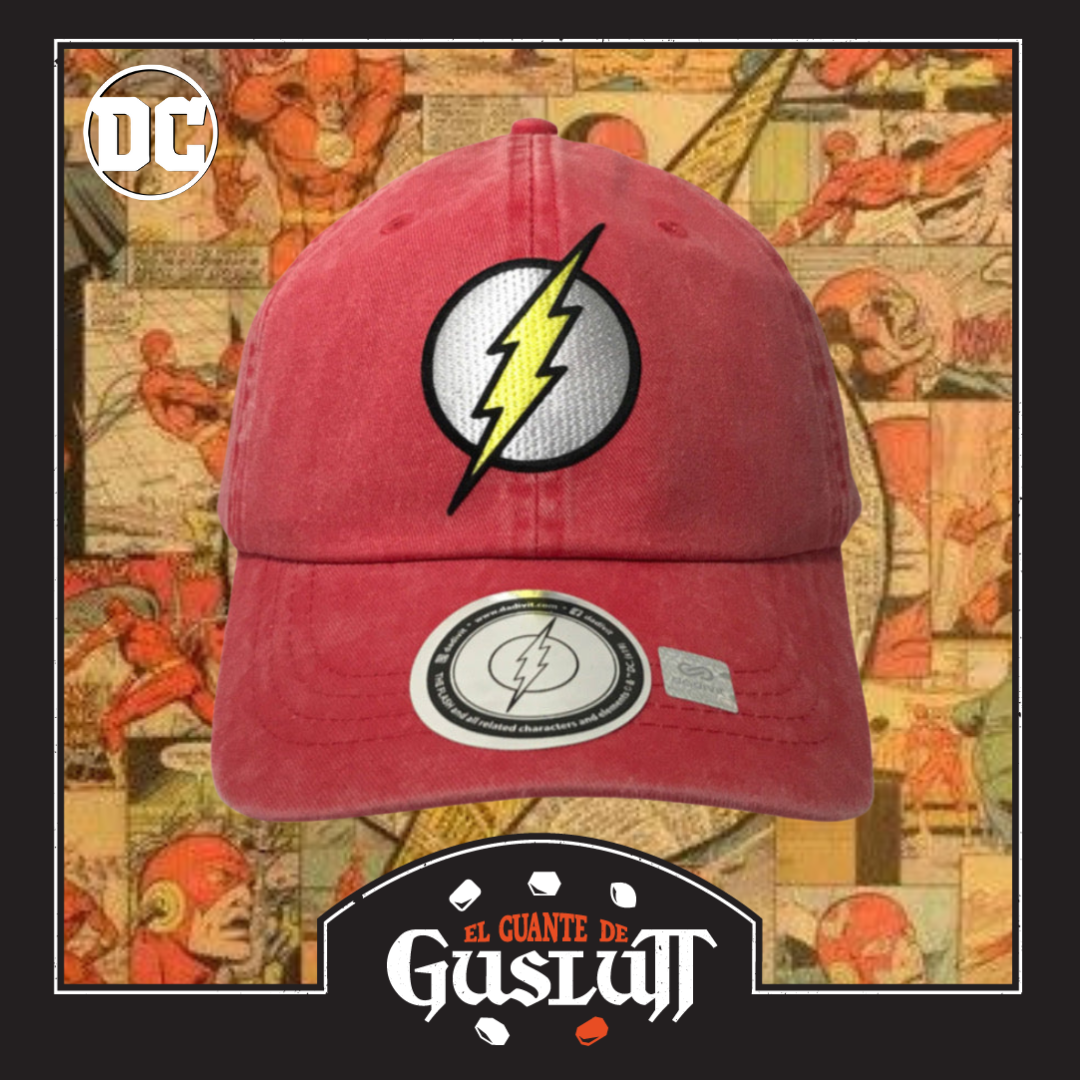 Gorra DC Comics Flash “Classic Logo” Roja Vintage