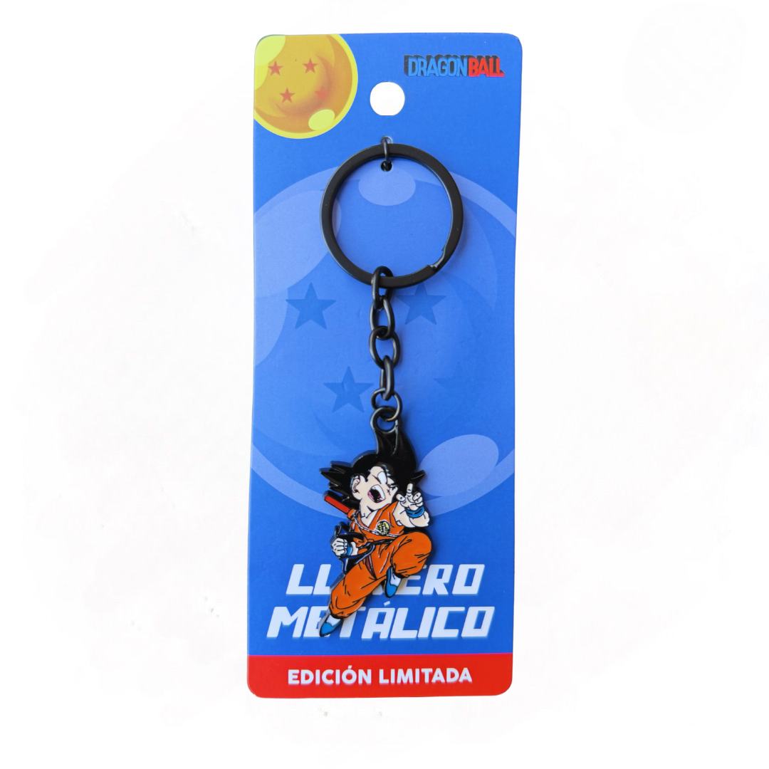 Llavero Dragon Ball Kid Goku Ataque Metálico Edición Limitada