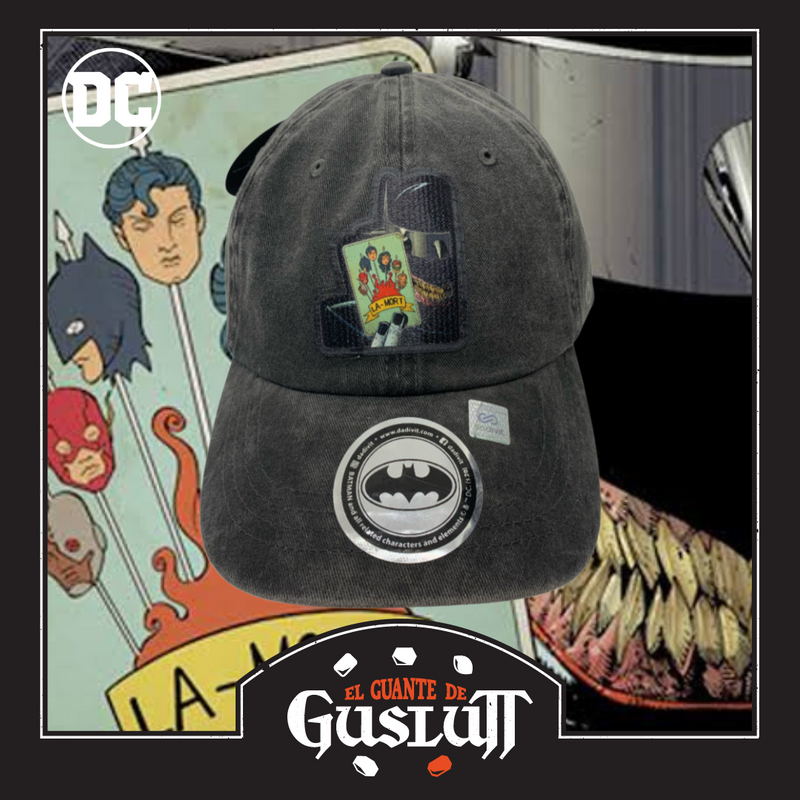 Gorra Batman Who Laughs Gris Vintage