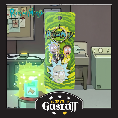 Llavero Rick and Morty Rick Sánchez Metálico Edición Limitada