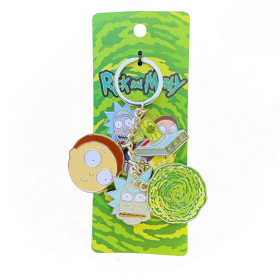Llavero Rick and Morty Metálico Edición Limitada