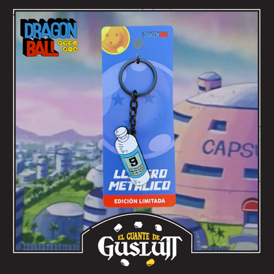 Llavero Dragon Ball Cápsula Hoi-Poi Metálico Edición Limitada