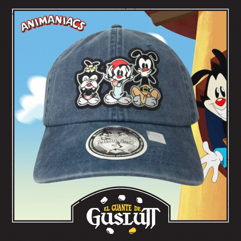 Gorra Animaniacs Warner Brothers Azul Vintage