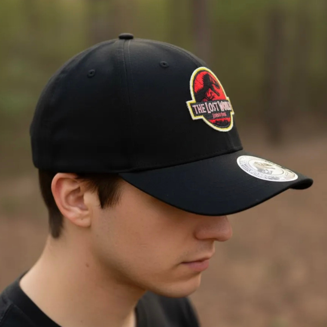 Gorra The Lost World: Jurassic Park Logo Clásico Negra