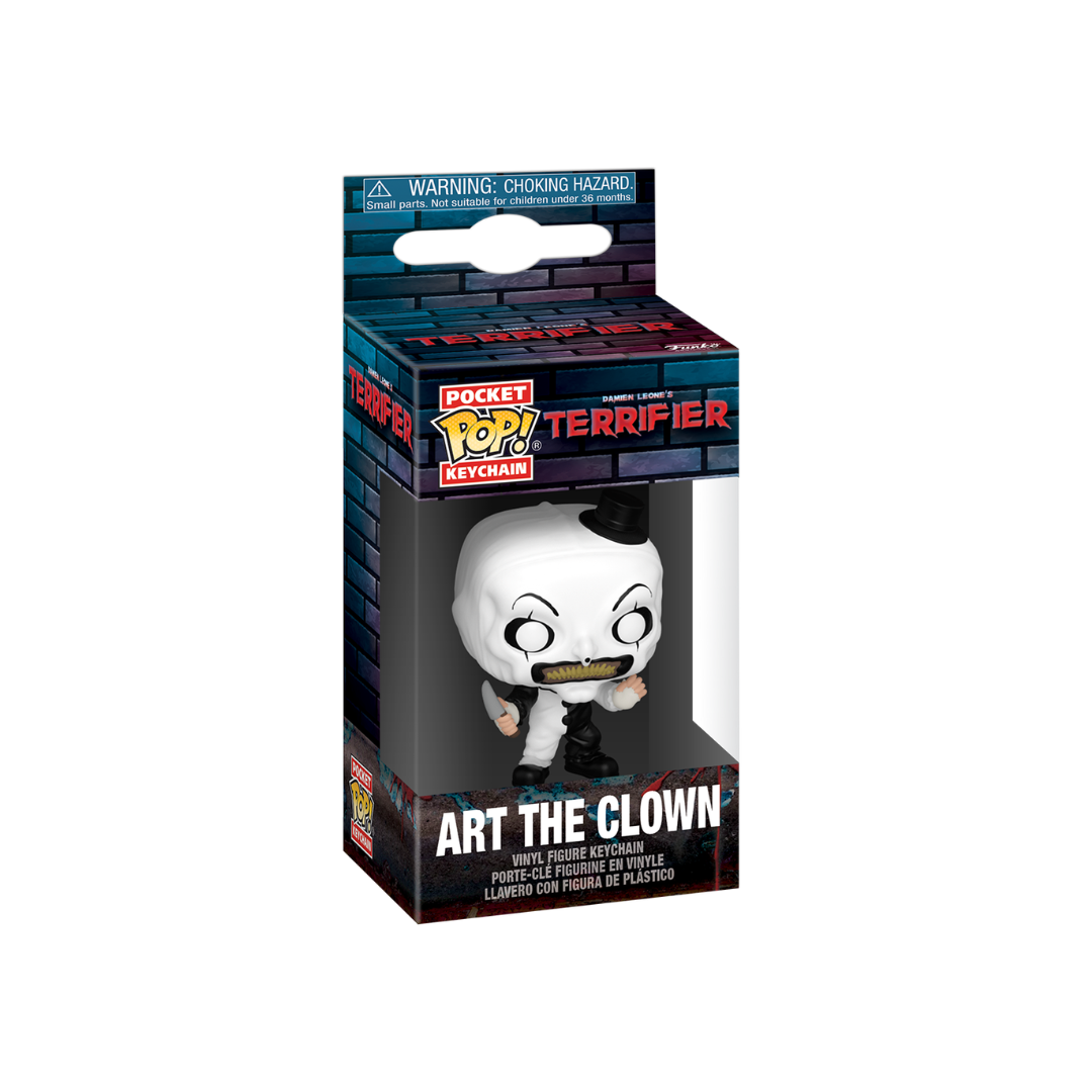 Figura Llavero Funko Pop Terrifier Art The Clown