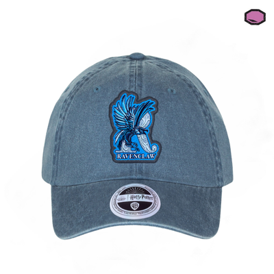 Gorra Harry Potter Ravenclaw Azul Tipo Deslavada