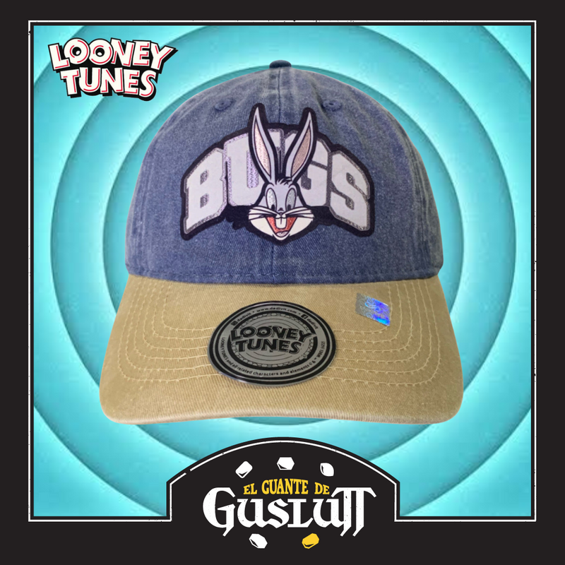 Gorra Looney Tunes Bugs Bunny Azul-Beige Vintage