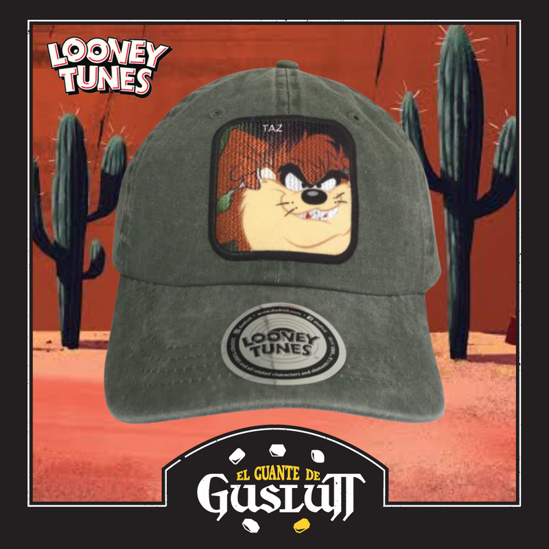 Gorra Looney Tunes Taz Verde Vintage