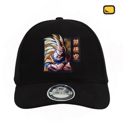 Gorra Dragon Ball Z Goku Super Saiyan 3 Negra