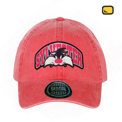 Gorra Looney Tunes “Sylvester Cat” Coral Vintage