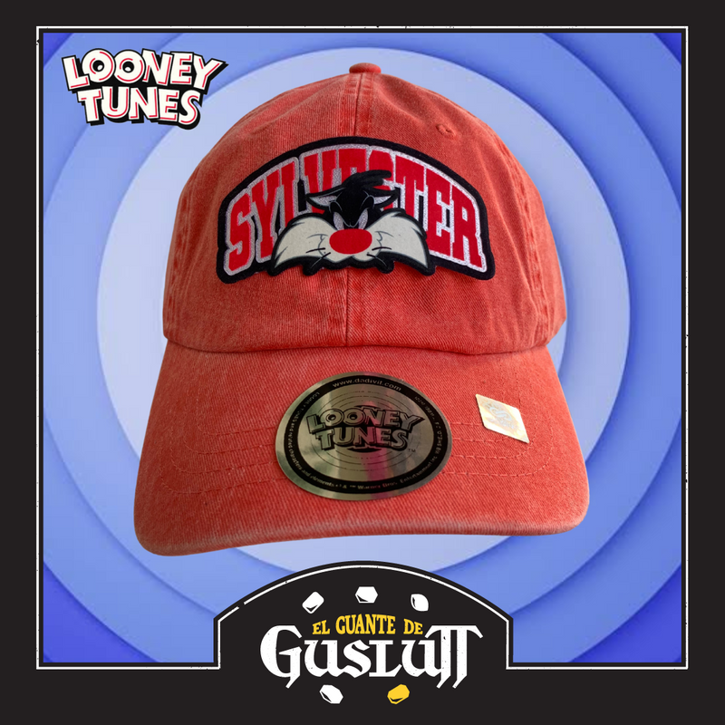 Gorra Looney Tunes Silvestre Coral Vintage