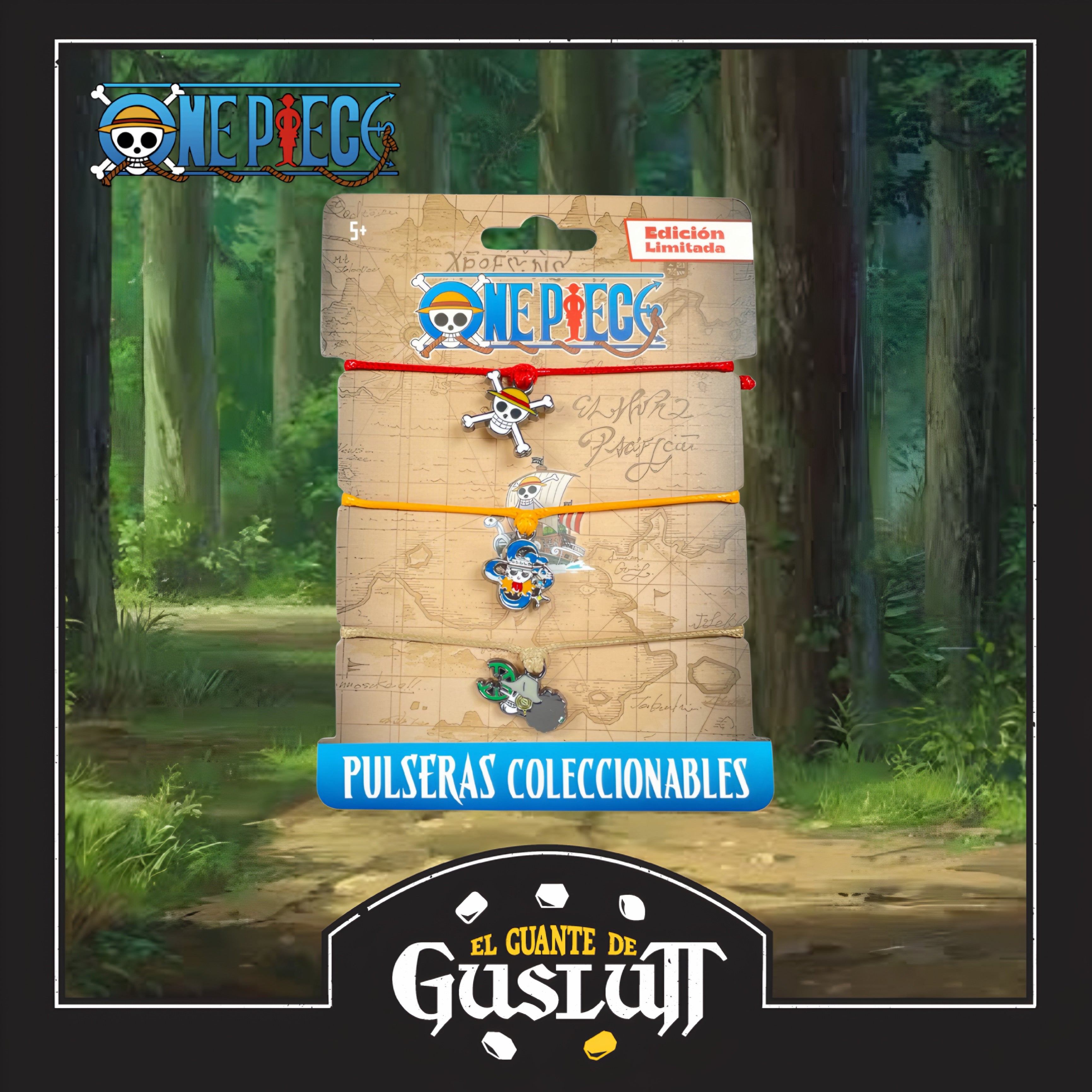 Set de Pulseras One Piece Edición Limitada