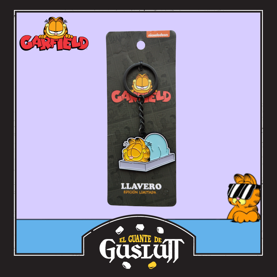 Llavero Sleeping Garfield Edición Limitada