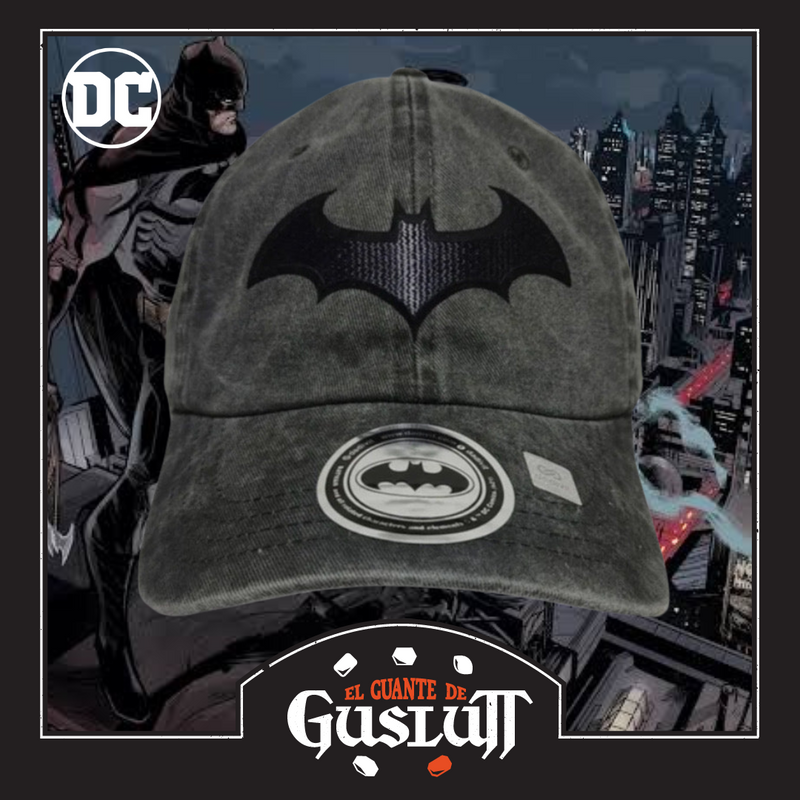 Gorra Batman “Dark Knight” Gris Vintage