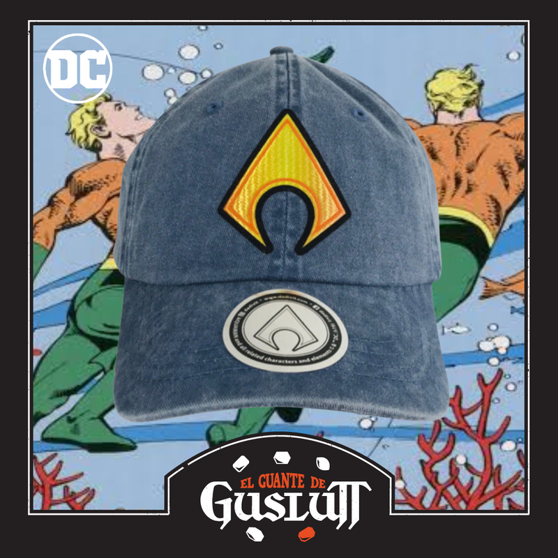 Gorra Aquaman Azul Vintage