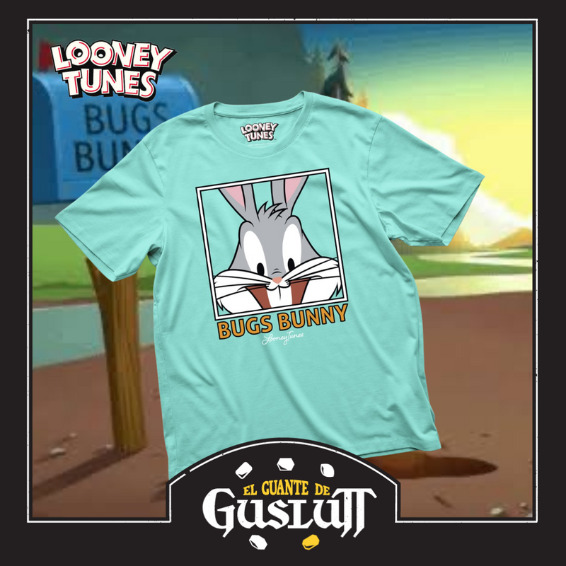 Playera Looney Tunes Bugs Bunny Turquesa