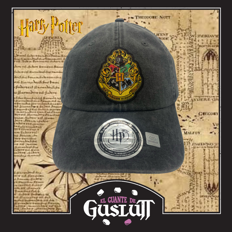 Gorra Harry Potter Hogwarts Gris Vintage