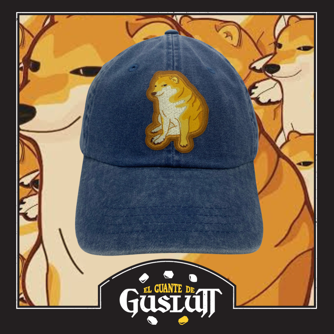 Gorra Cheems Azul Vintage