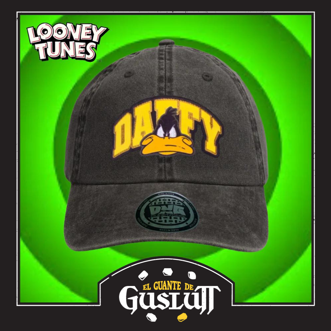 Gorra Looney Tunes “Daffy Duck” Gris Vintage